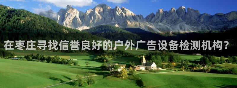 杏宇平台注册登录：在枣庄寻找信誉良好的户外广告设备检测机构？