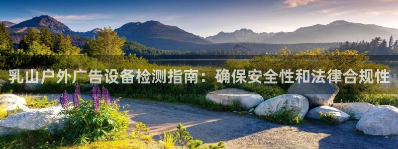 杏宇平台客服：乳山户外广告设备检测指南：确保安全性和法律合规性