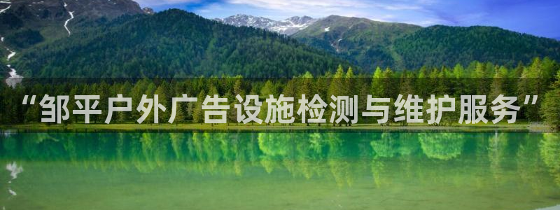 杏宇平台提现为什么这么久呢：“邹平户外广告设施检测与维护服务”