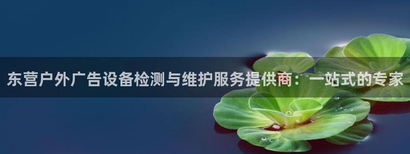杏宇平台怎么样知乎：东营户外广告设备检测