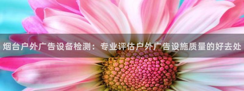 杏宇官方平台官网：烟台户外广告设备检测：